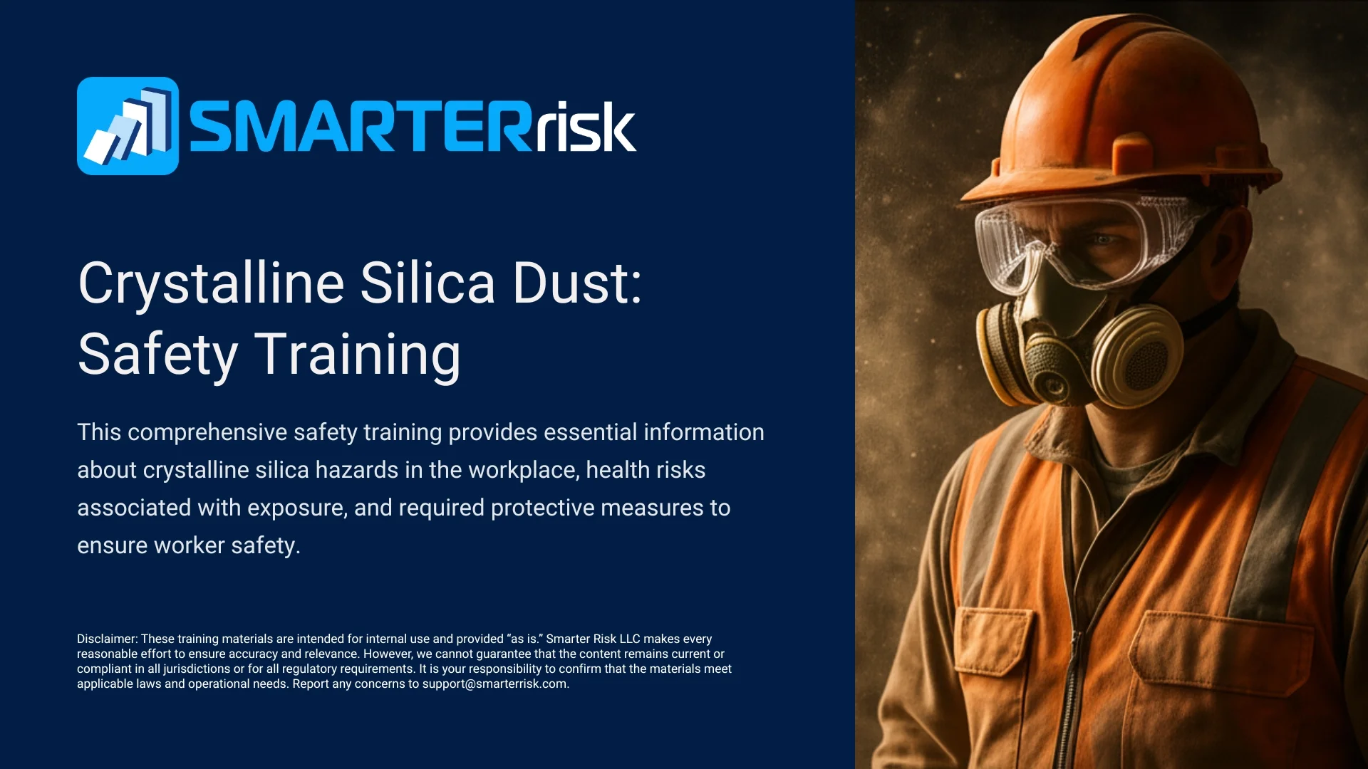 Crystalline Silica Dust Safety Training: Occupational Lung Disease Prevention