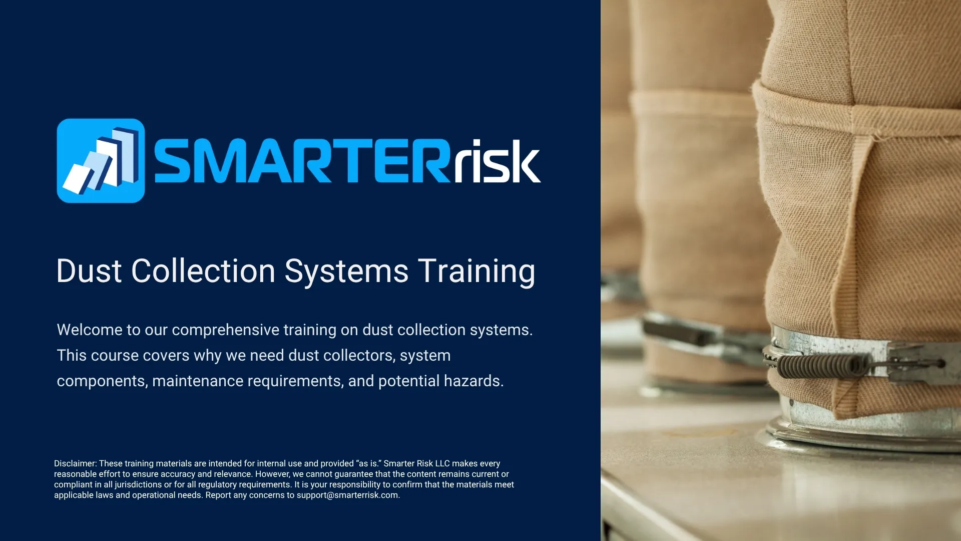 Dust Collection Systems Training
