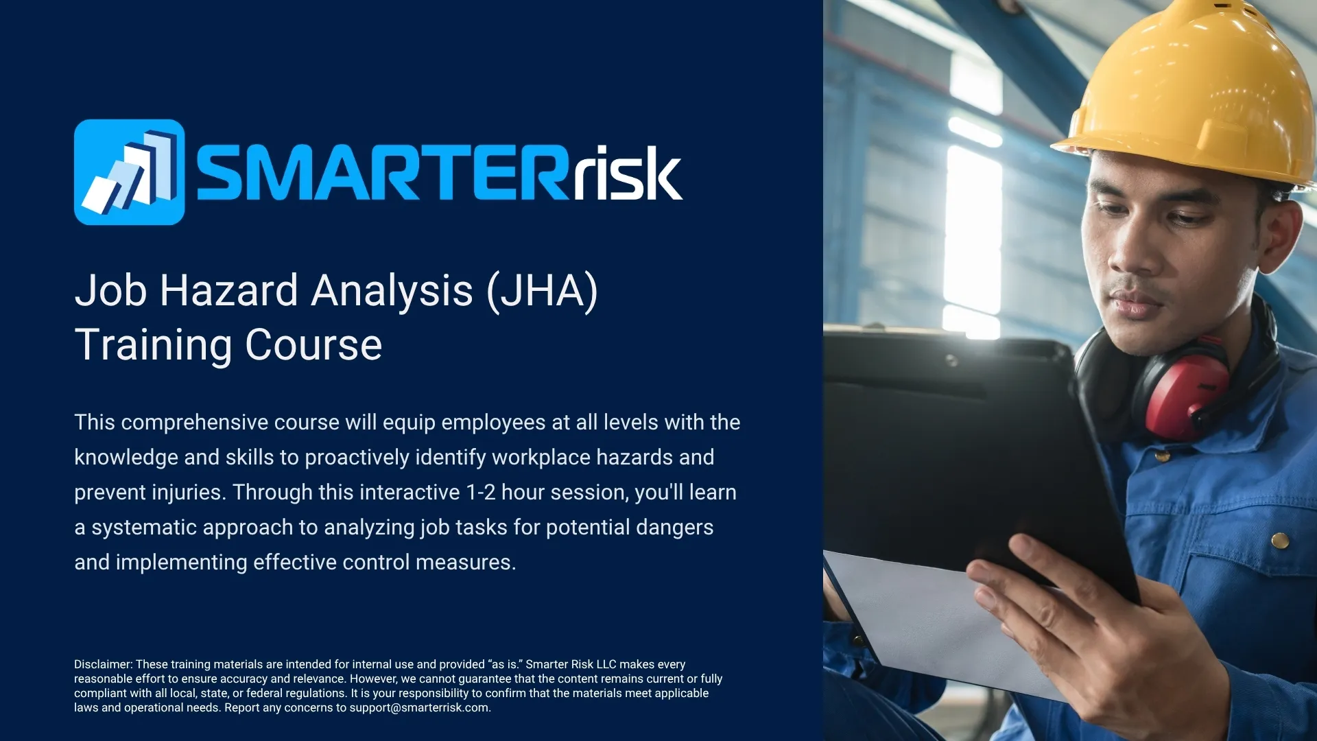 Job Hazard Analysis Training: JSA & JHA for Workplace Safety