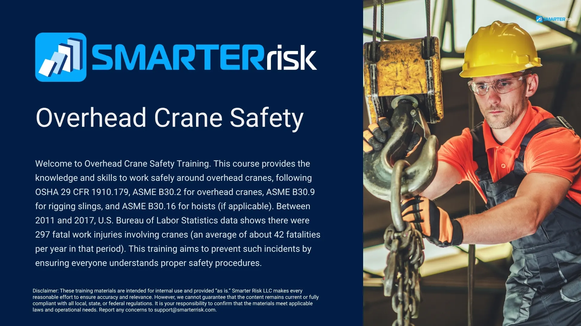 Overhead Crane Safety Training
