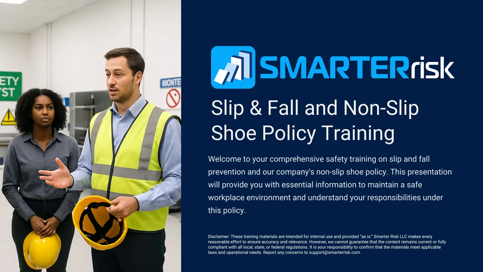Slip and Fall Prevention Training